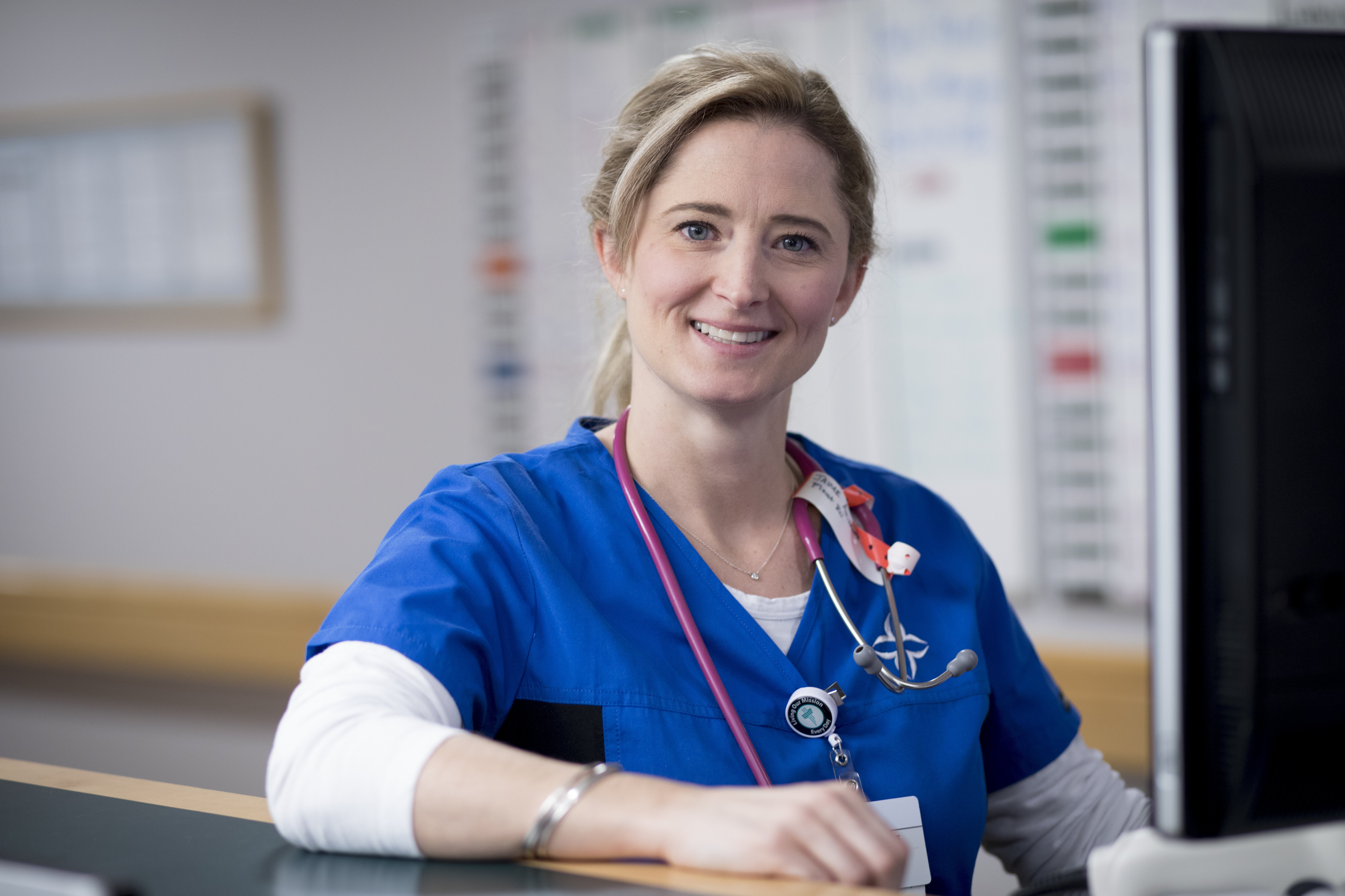 MSN graduate smiling for photo